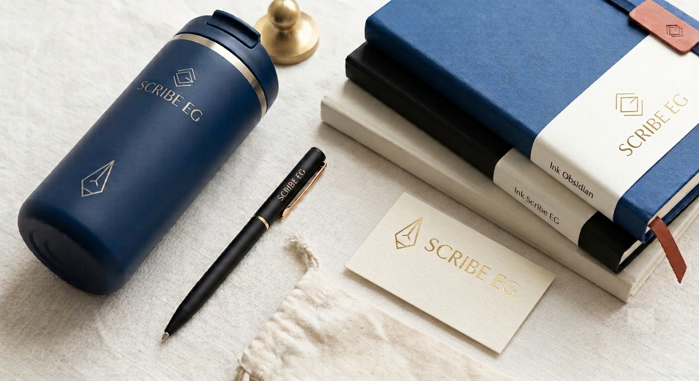 Scribe EG Corporate Branding Mockup